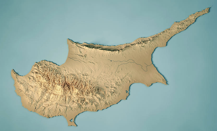 Map of Cyprus